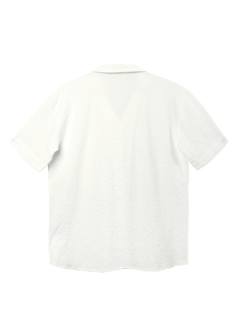 Resort Shirt (Seersucker Pearl)