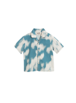 Mini Resort Shirt (Seersucker Sky)