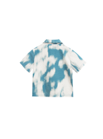 Mini Resort Shirt (Seersucker Sky)