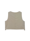 Multi-Way Vest Top (Seersucker Taupe)