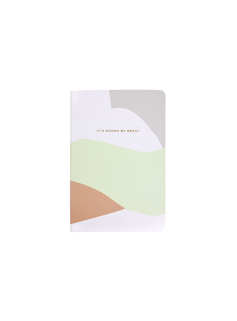Be Great Compact Lined and Blank Notebook