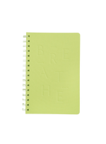 Breathe Ring Bound A5 Blank Notebook