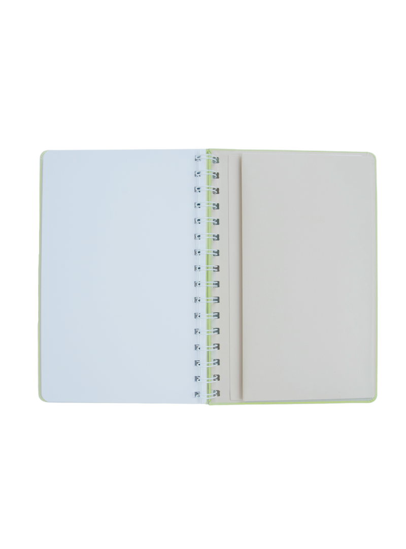 Breathe Ring Bound A5 Blank Notebook