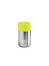 Frank Green Ceramic 10oz Cup (Chrome Silver, Neon Yellow)