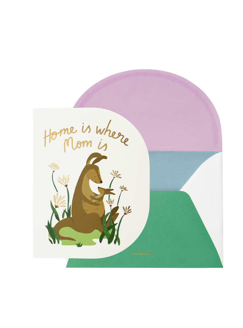 Home Is Where Mom Is Greeting Card