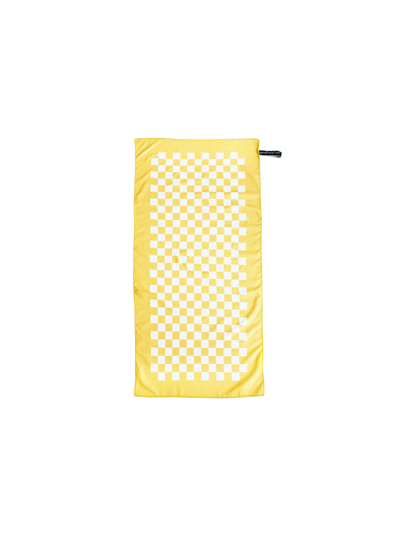 Mini Travel Towel (Checkered Sunlight)