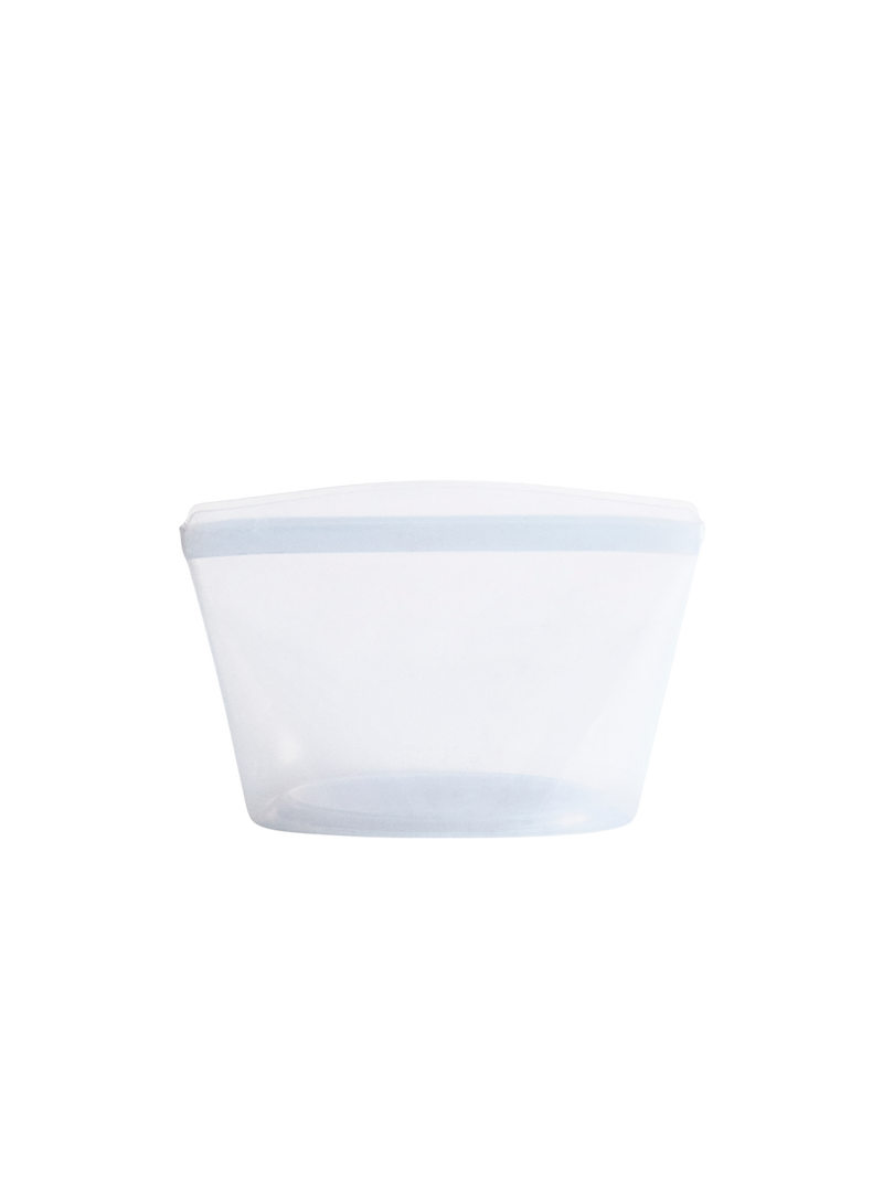 Stasher Reusable Silicone 2 Cup Bowl (Clear)