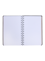 Steady Ring Bound A5 Lined and Blank Notebook