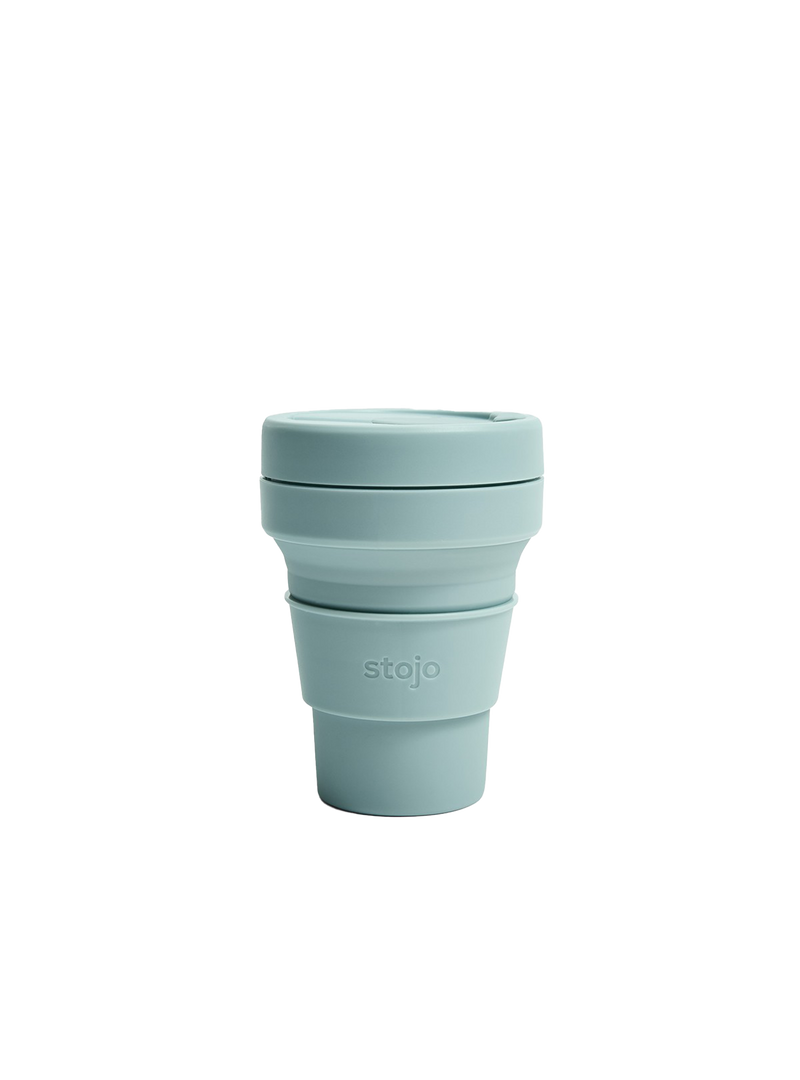 Stojo Collapsible Cup Pocket 12oz/350ml (Aquamarine)