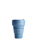 Stojo Collapsible Cup Pocket 12oz/350ml (Steel)