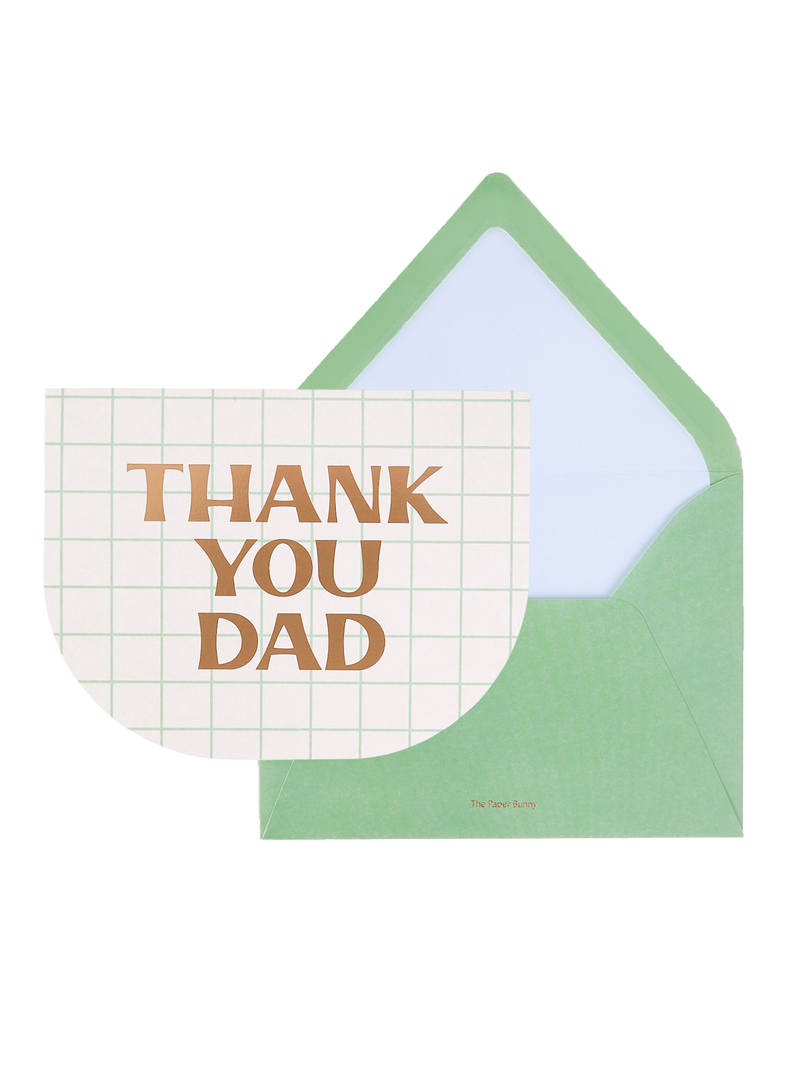 Thank You Dad Greeting Card